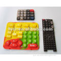 Custom Silicone Rubber switch keypad with Membrane Mylar CIrcuit